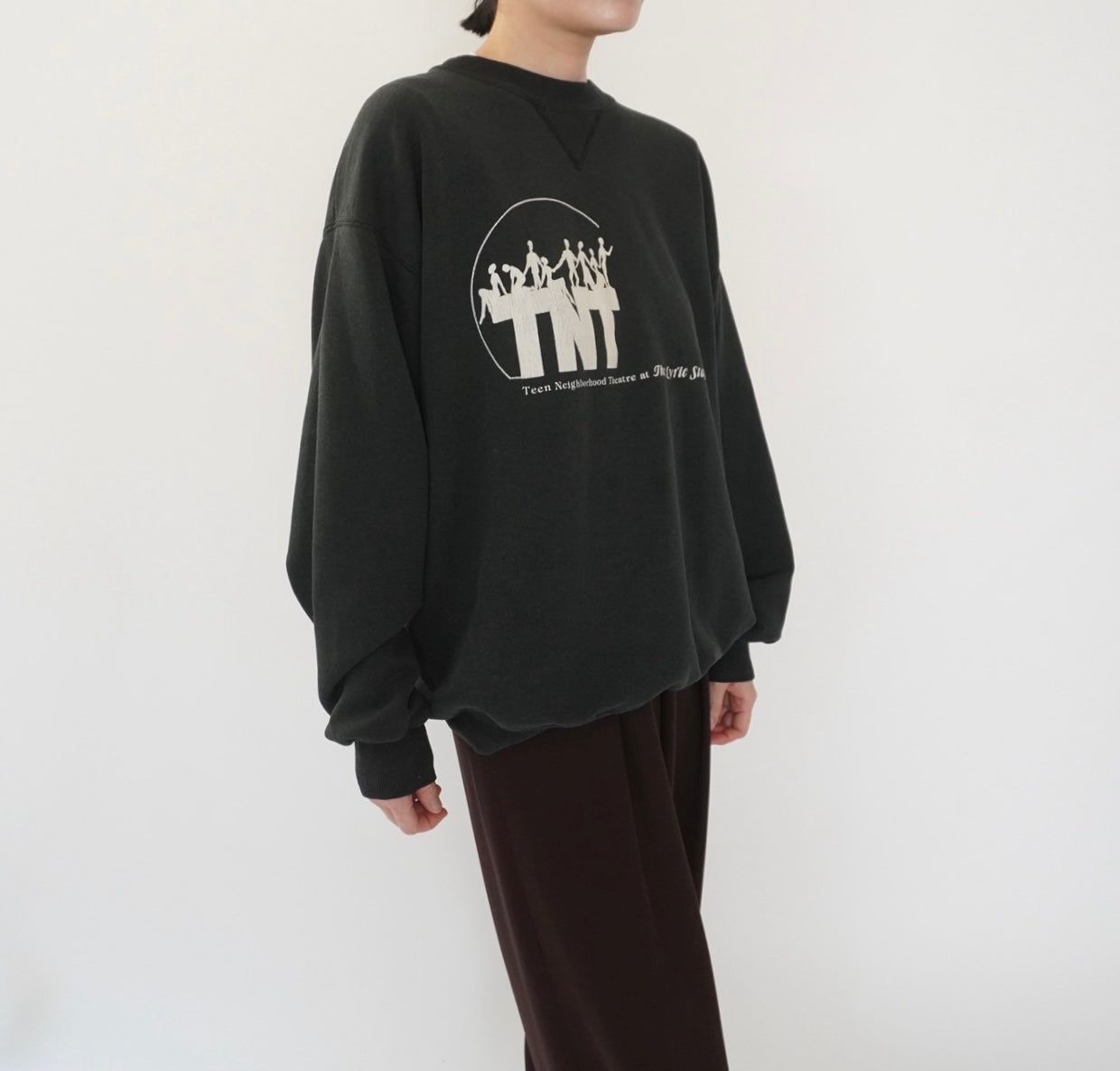 90s Printed Sweater