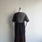 90s Black Sheer Top