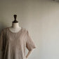 90s Pleated Top Made in USA