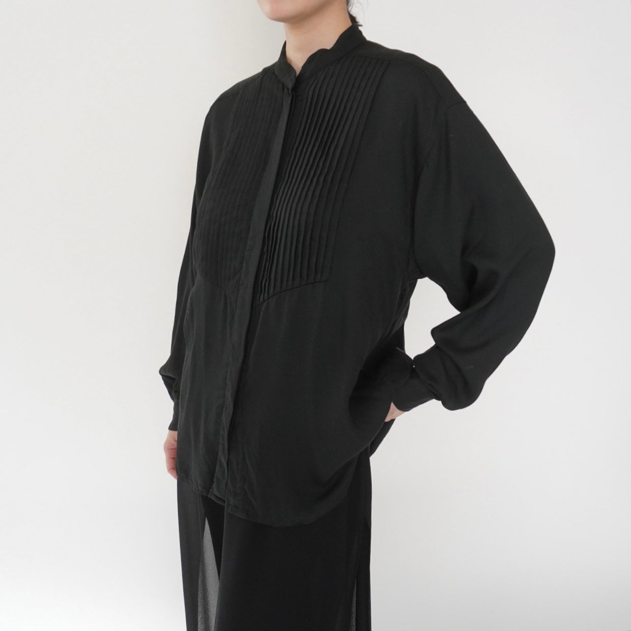 90s Pleat Design  Shirt