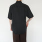 90s Black Rayon Shirt