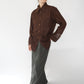 70s Brown Shirt