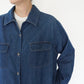 90s Denim Long Shirt