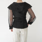 90s Sheer Design Blouse