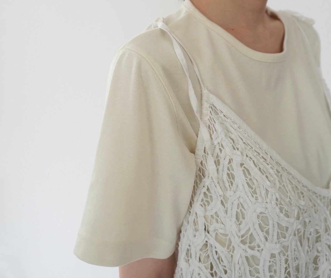 00s Lace Design Top
