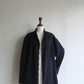 90s Black Embroidery Blouse