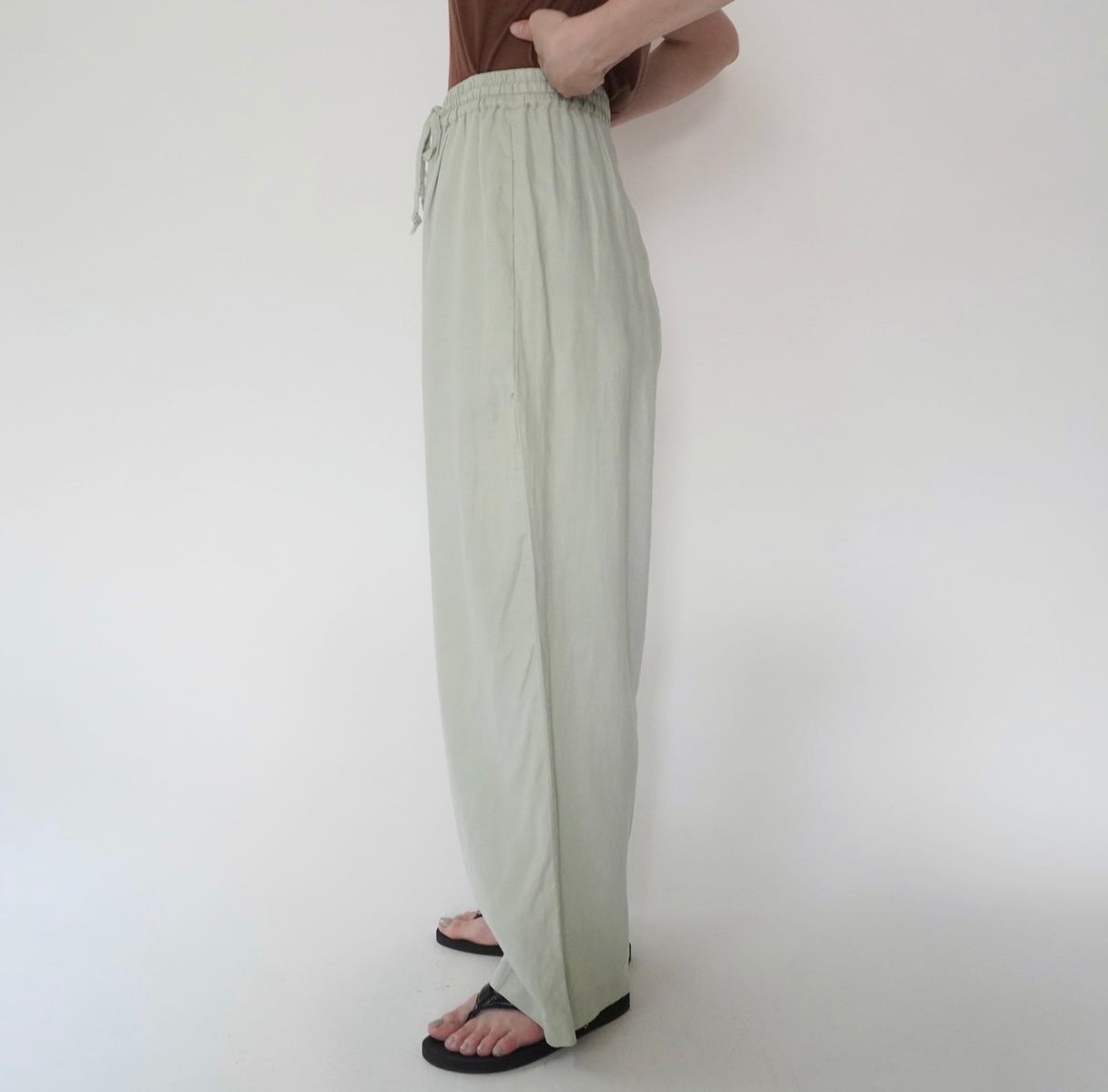90s Sage Green Two-Piece Suit