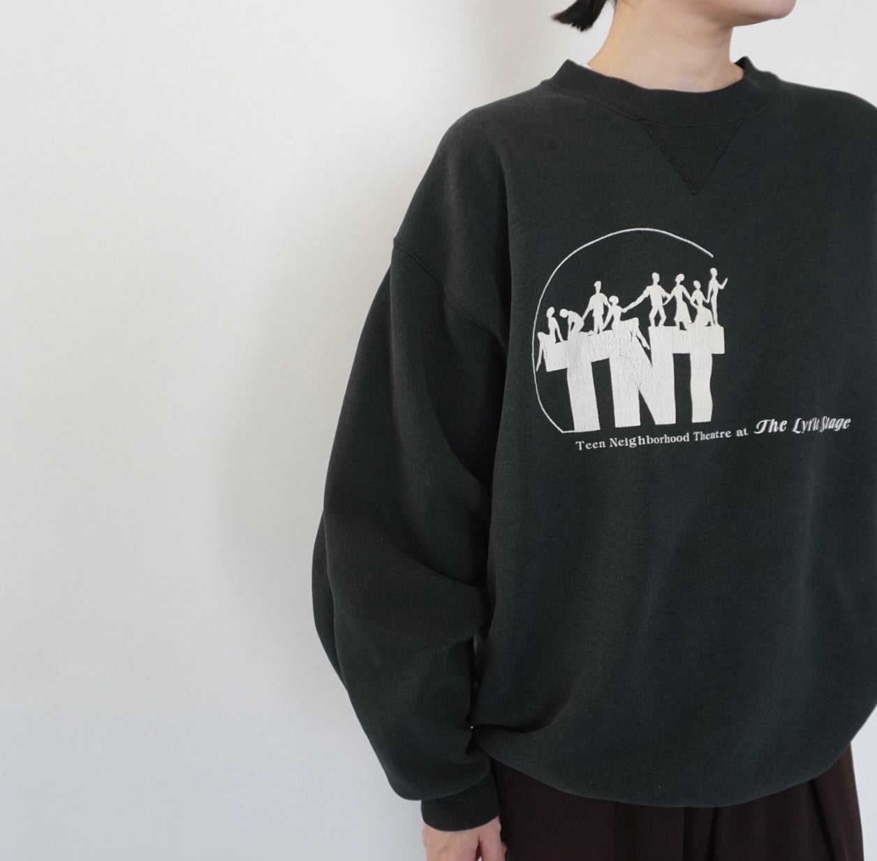 90s Printed Sweater