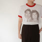 80s Photo Printed T-shirt Made in USA