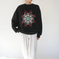 90s Patchwork Design Sweater Made in USA