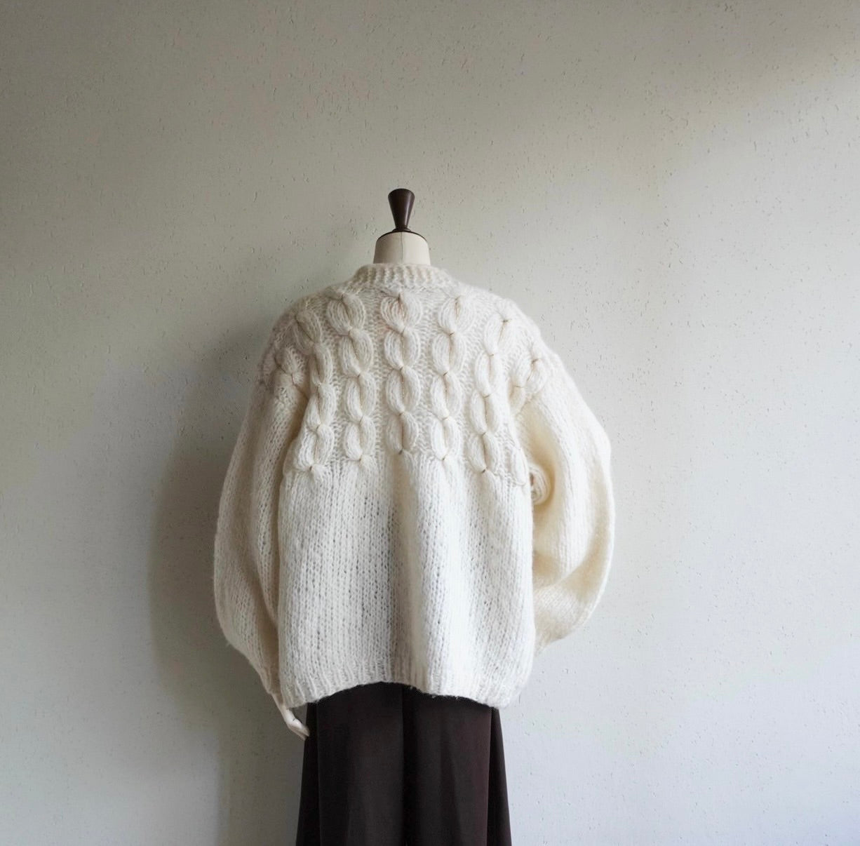 80s Design Knit Cardigan