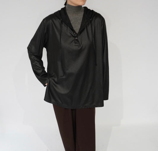 90s Hooded Blouse