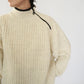 90s Zip Design Knit Made in Italy