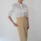 80s Ruffle Blouse
