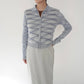 70s Pattern Zip Top