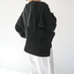 40s Woven Black Bag
