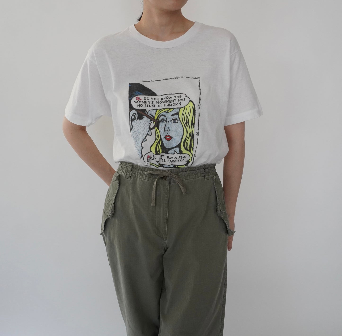 80s Printed T-shirt Made in USA