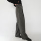 80s Black White Striped  Pants Made in Italy