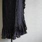 70s Lace Design Maxi Skirt