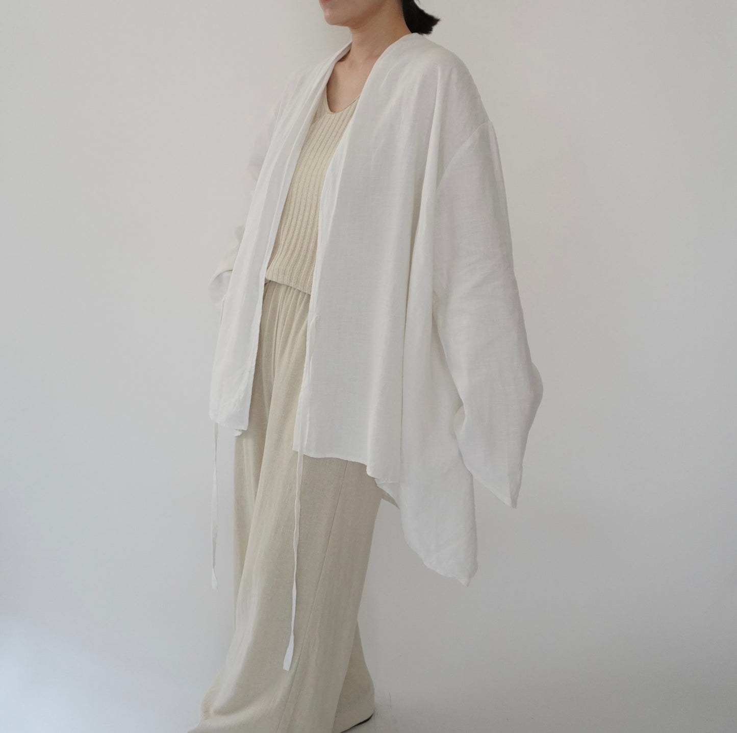 90s Linen Jacket Made in USA