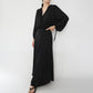 90s EURO Design Black Dress