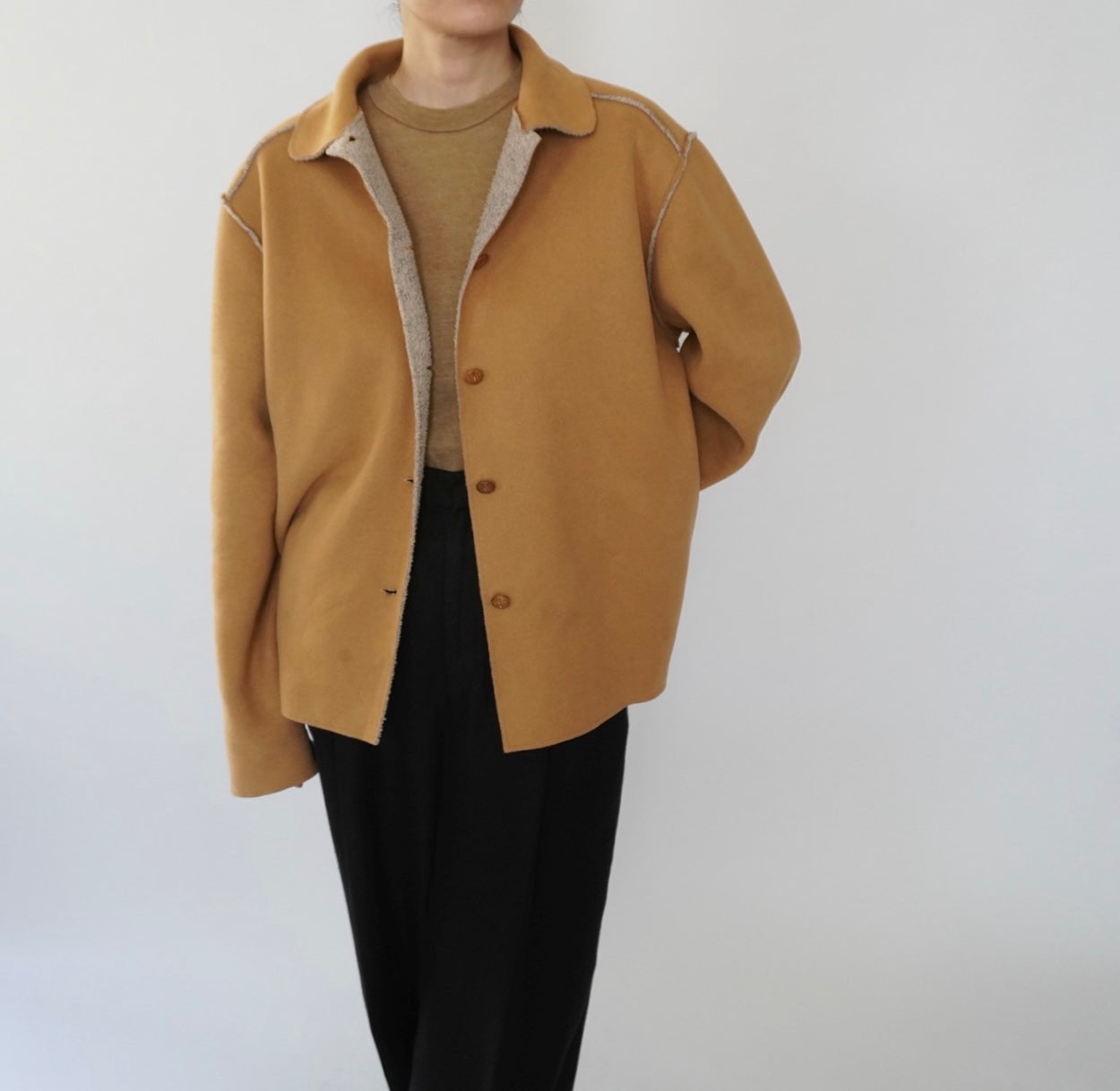 90s Faux Shearling Jacket