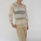 90s Sheer Lace Design Top