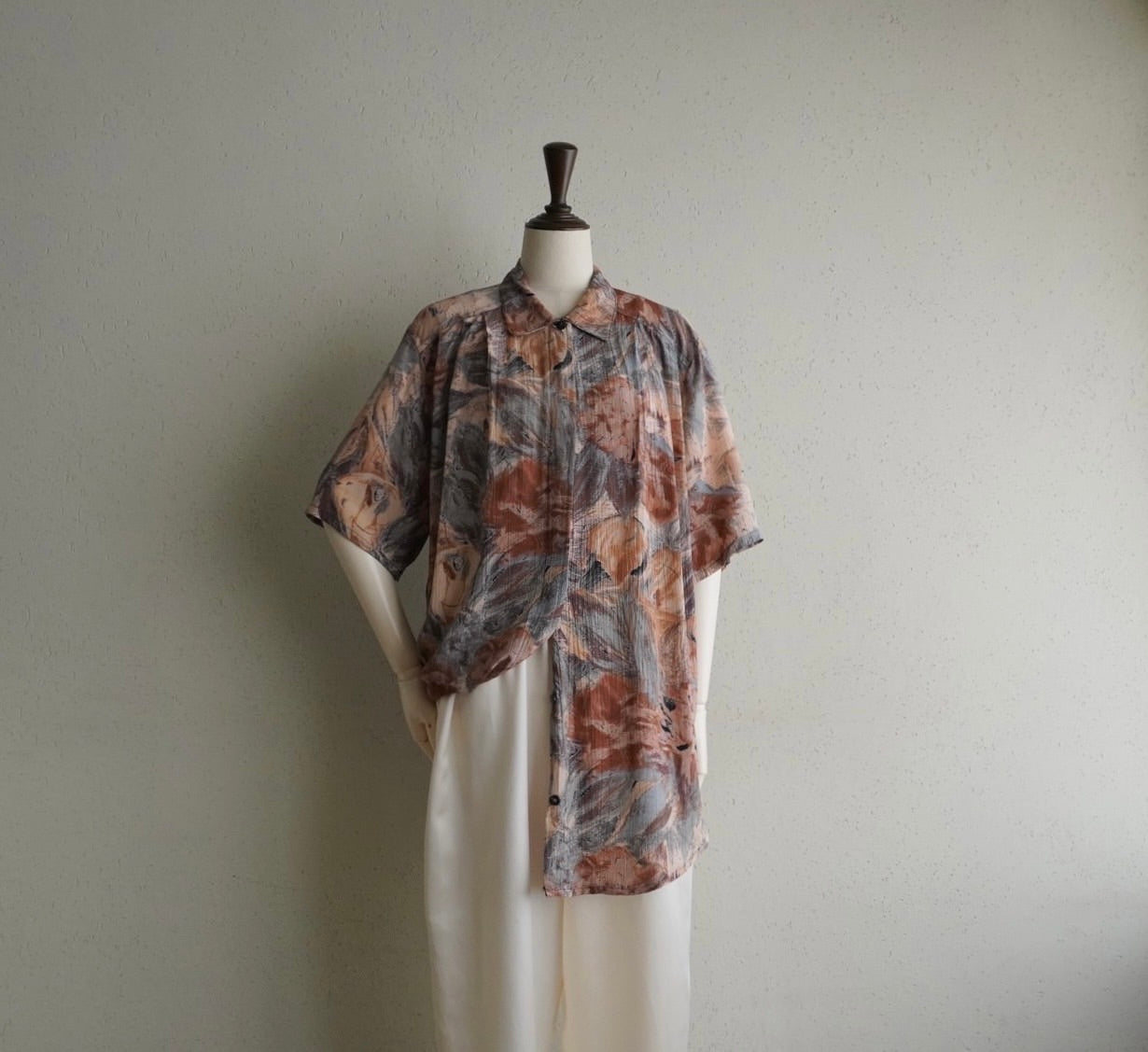 90s Design Printed Shirt Made in Italy