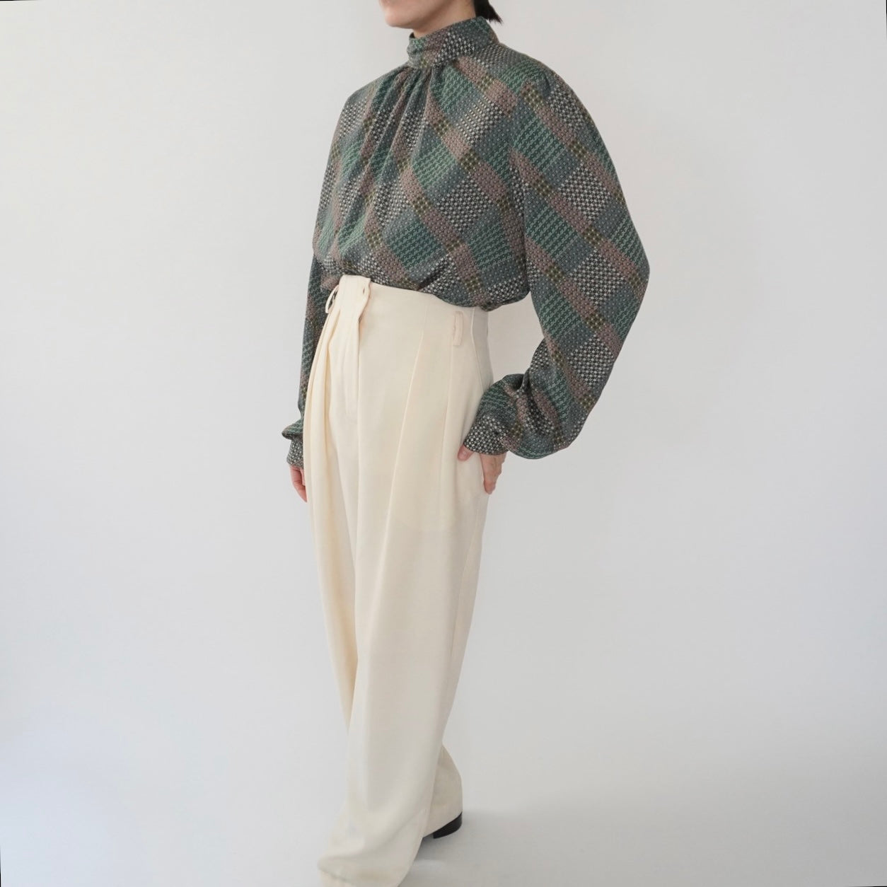 80s Pattern Blouse