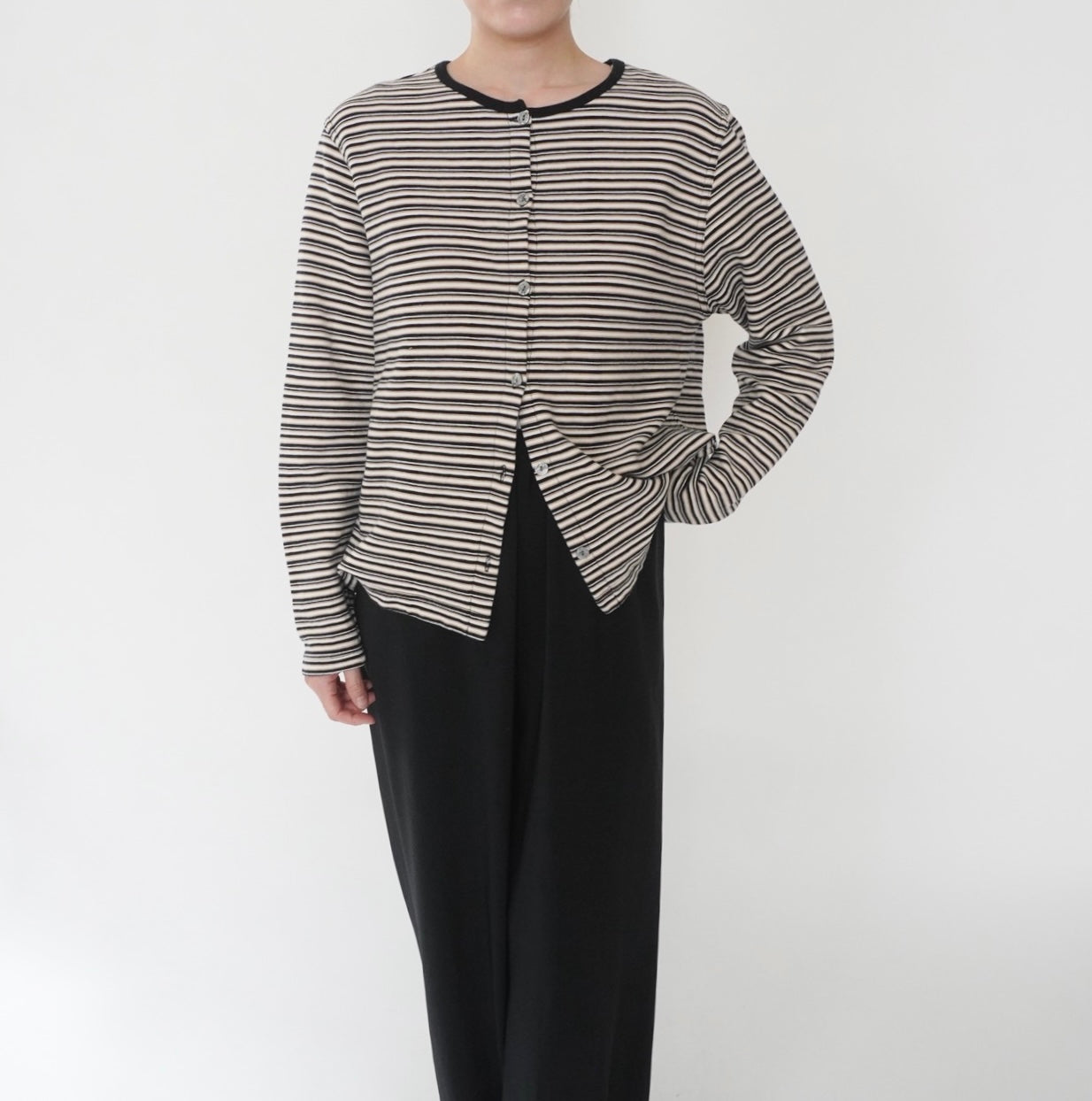 90s Striped Design Top