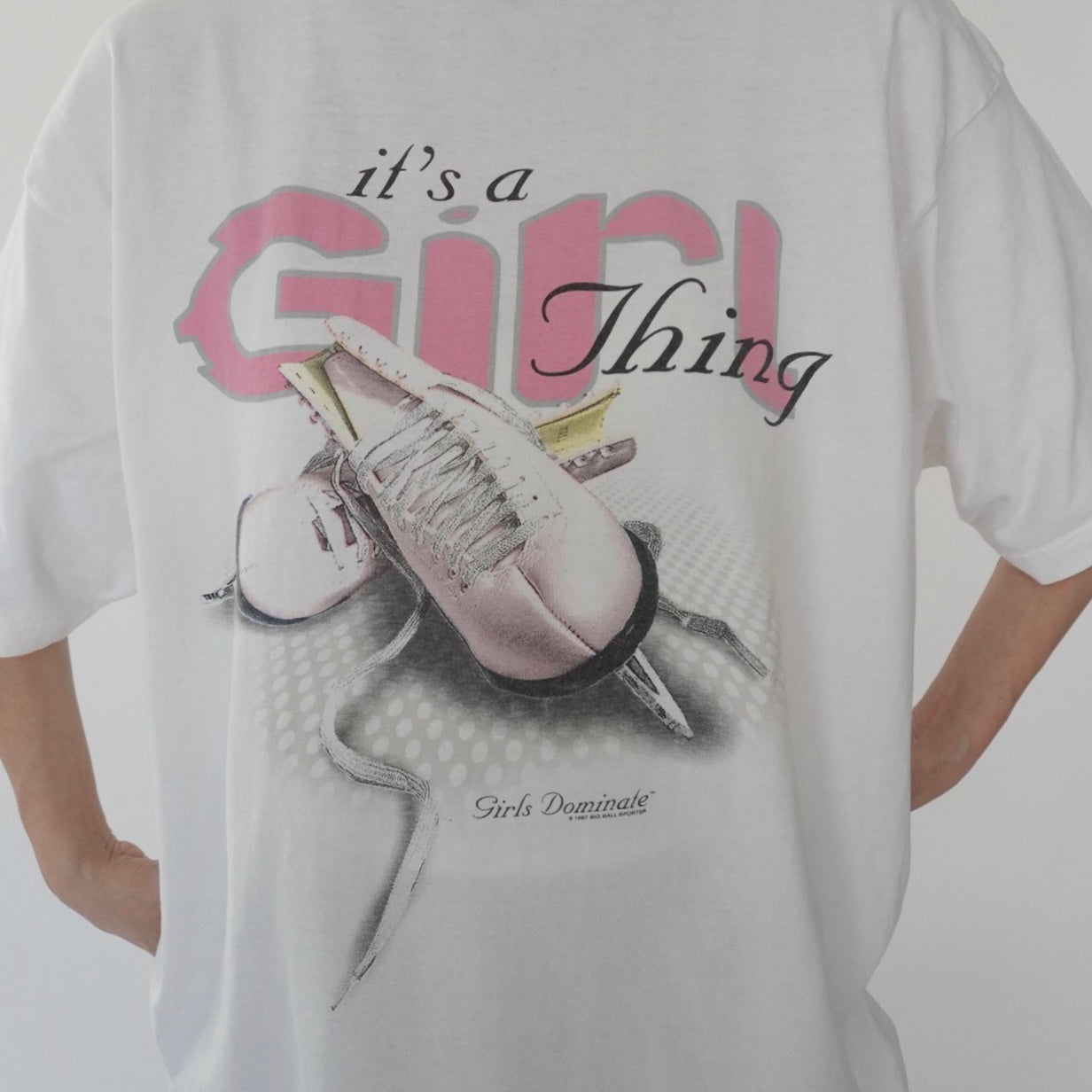 90s Printed Long T-shirt Made in Canada