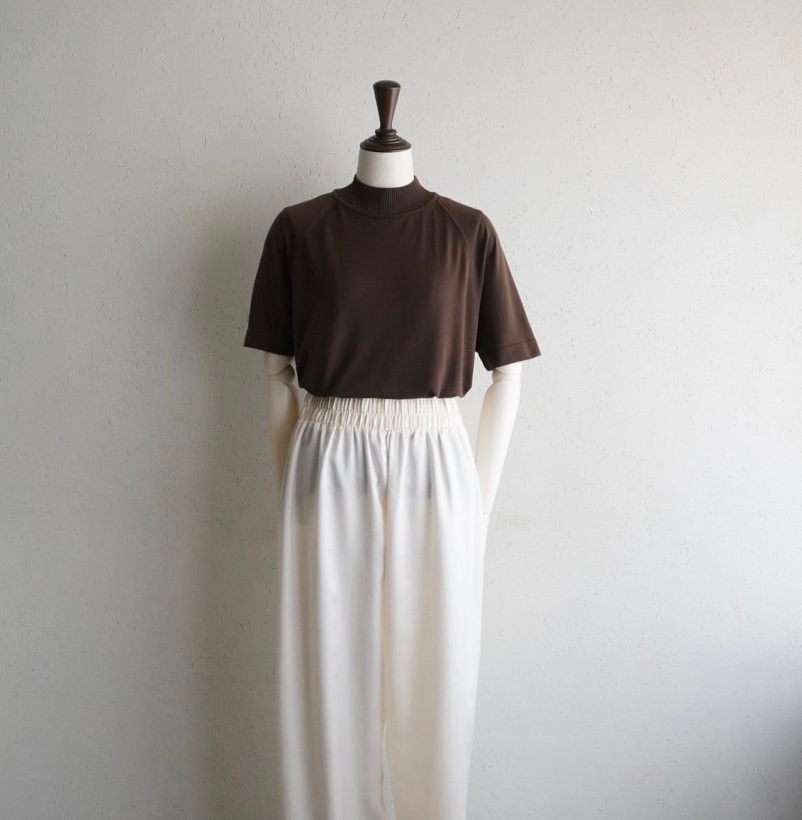 70s Brown Top Made in USA