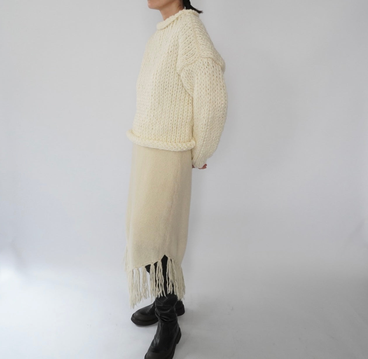 60s  Hand Made Knit