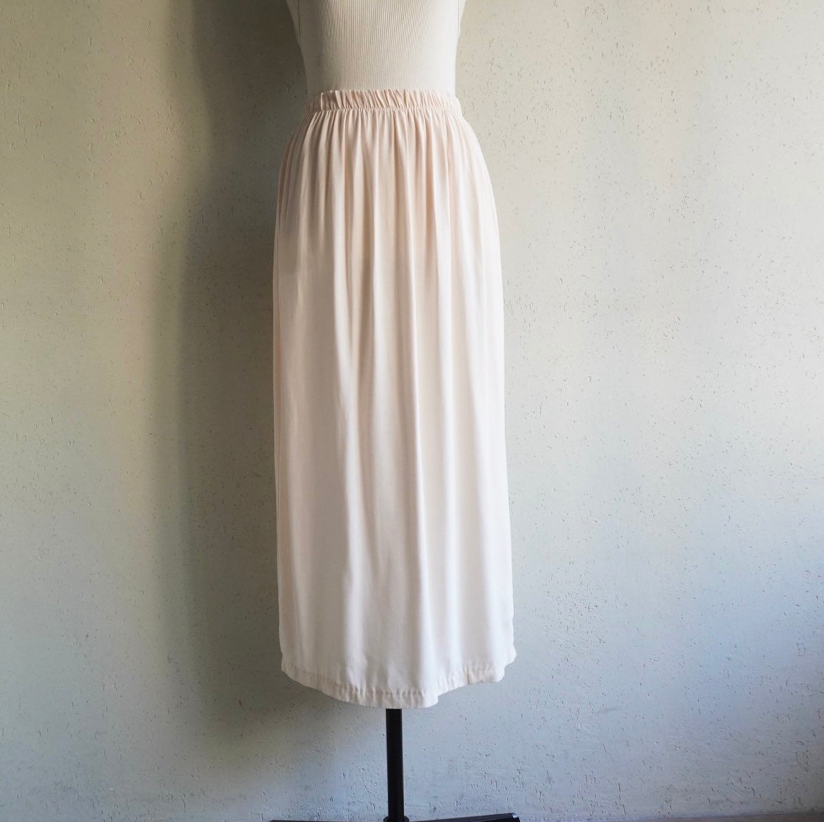 80s Light Pink Skirt Made in USA