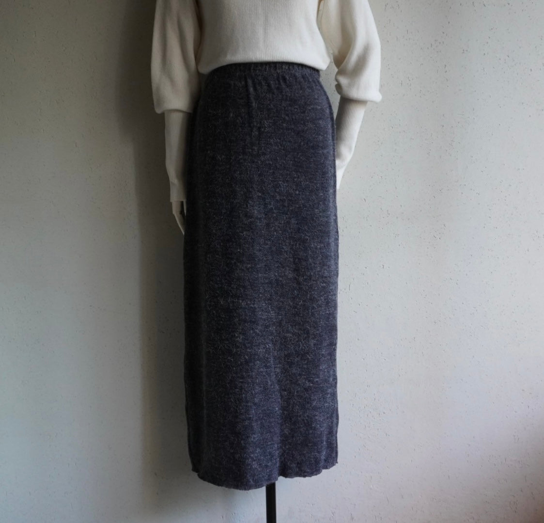 90s C.gray Knit Skirt