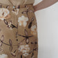 90s Floral Print Skirt Made in USA