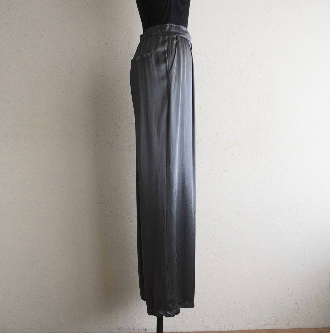 Shiny Wide Pants Made in Italy