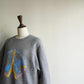 90s Printed Sweater Made in USA