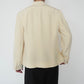 90s Cord Lace Design Silk Jacket