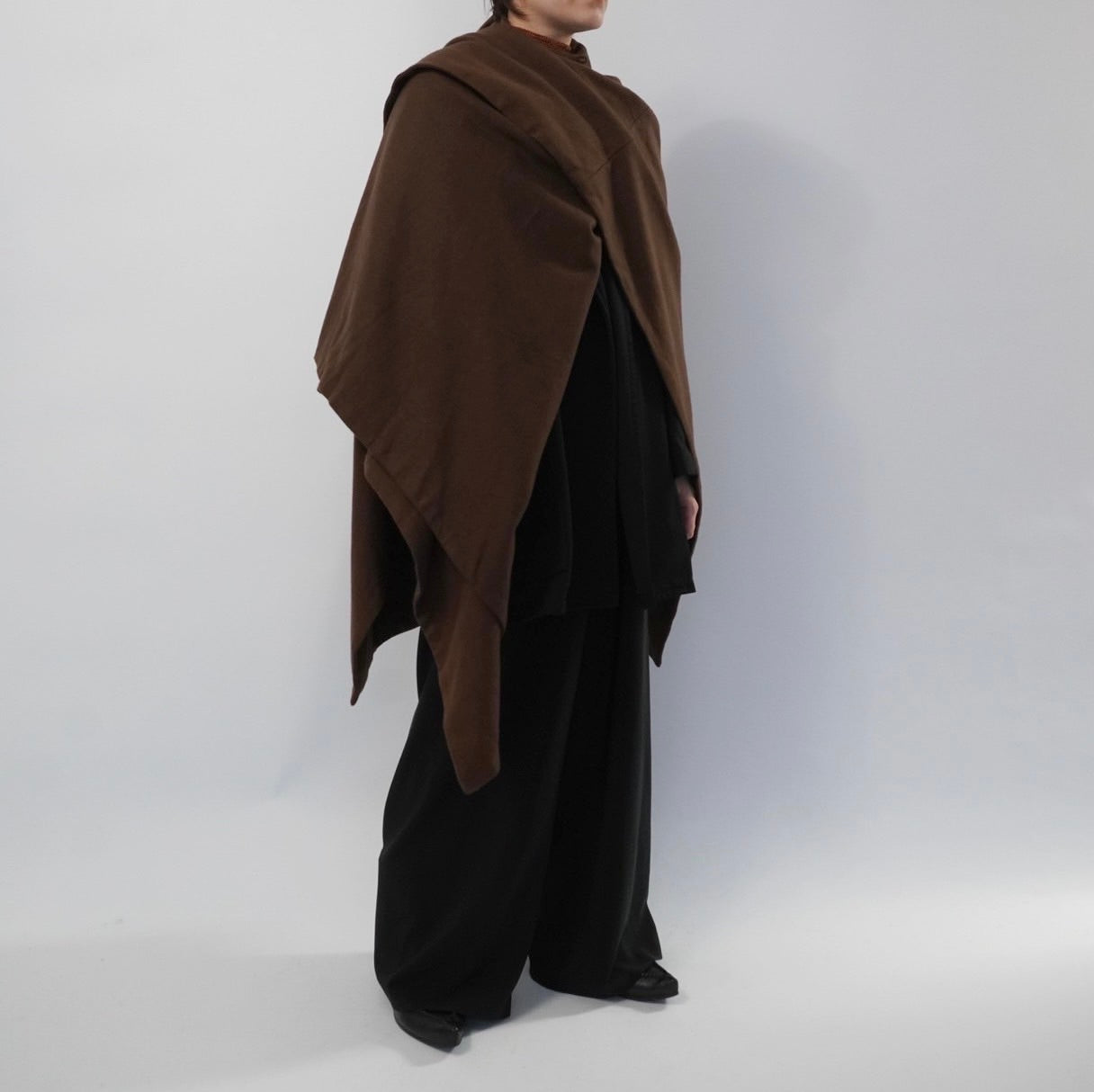 80s Brown Cape