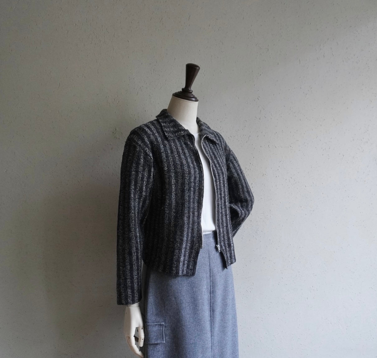 90s Zipped Top Made in Italy