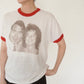 80s Photo Printed T-shirt Made in USA