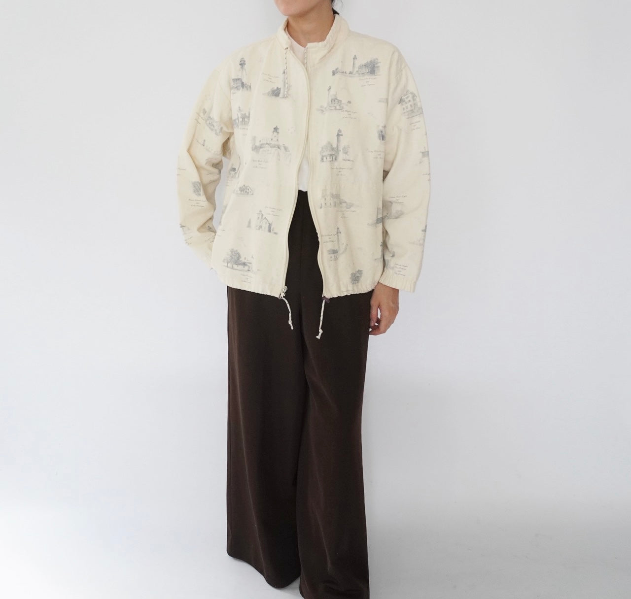 90s Printed Jacket