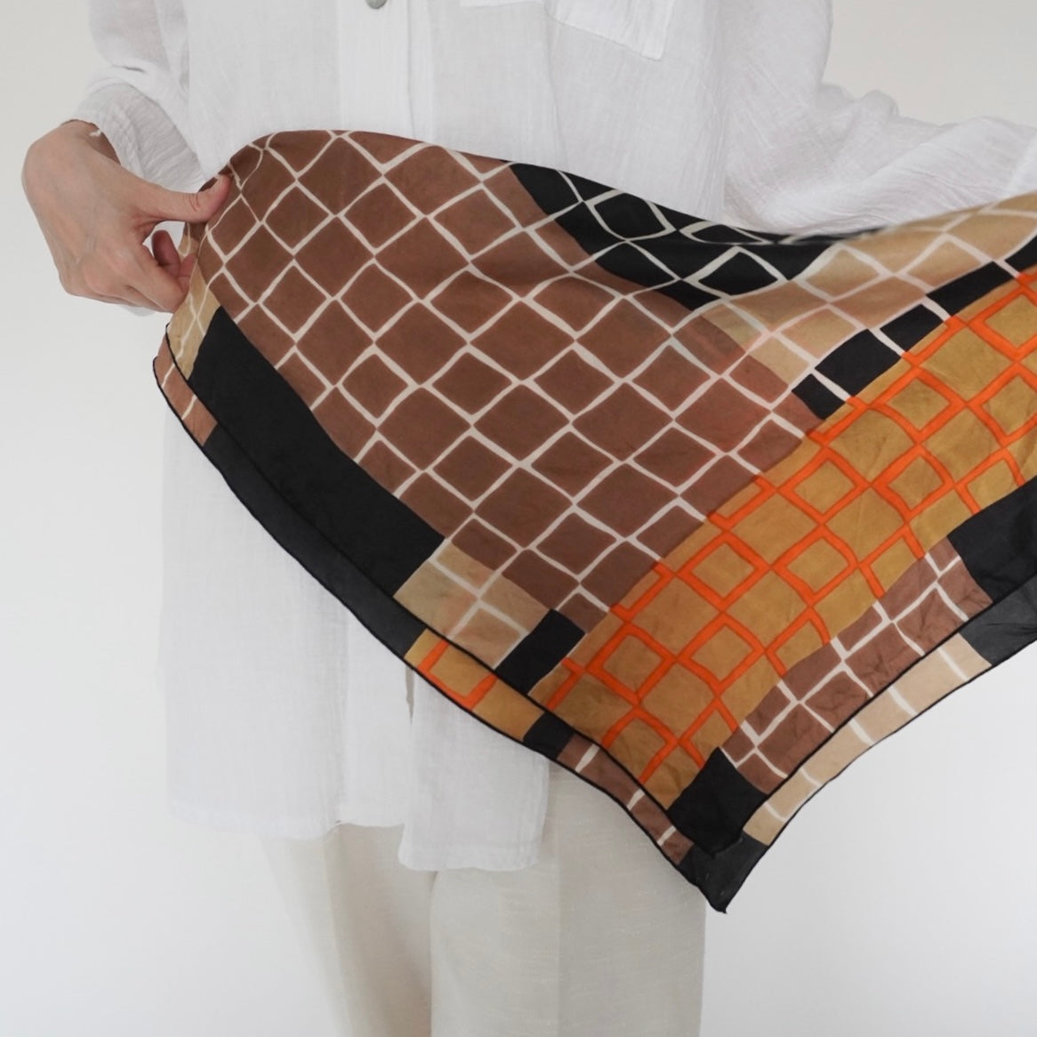 80s Pattern Scarf