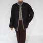 80s Design Silk Blouse,Jacket Made in USA