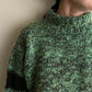 80s Green Knit