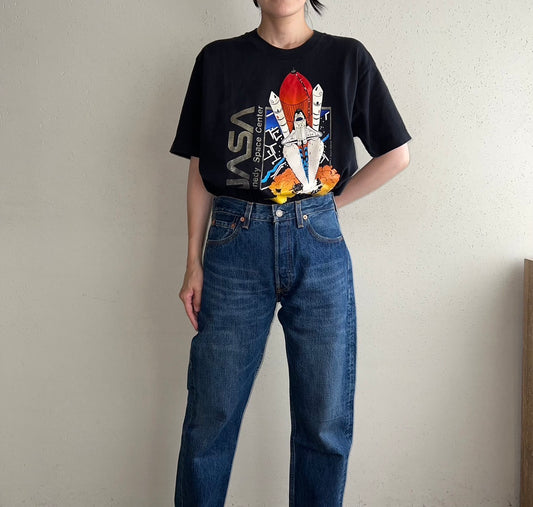 90s NASA Printed T-shirt Made in USA