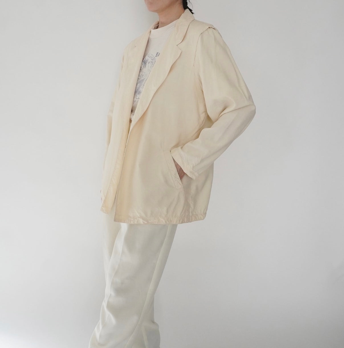 90s Silk Light Jacket