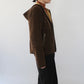 90s Faux Shearling Zipped Jacket