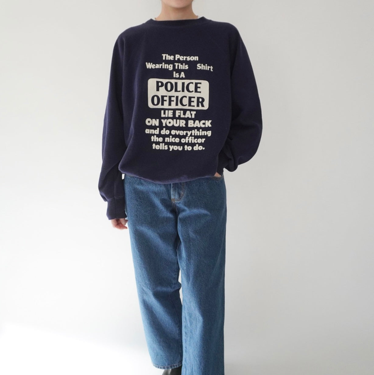 90s Printed Sweater Made in USA